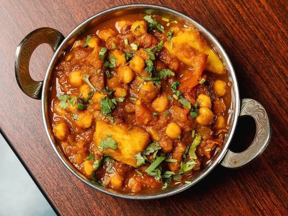 Aloo Chana Masala — Vegetarian Specials at Clifton Indian Restaurant and Bar, Cincinnati, OH
