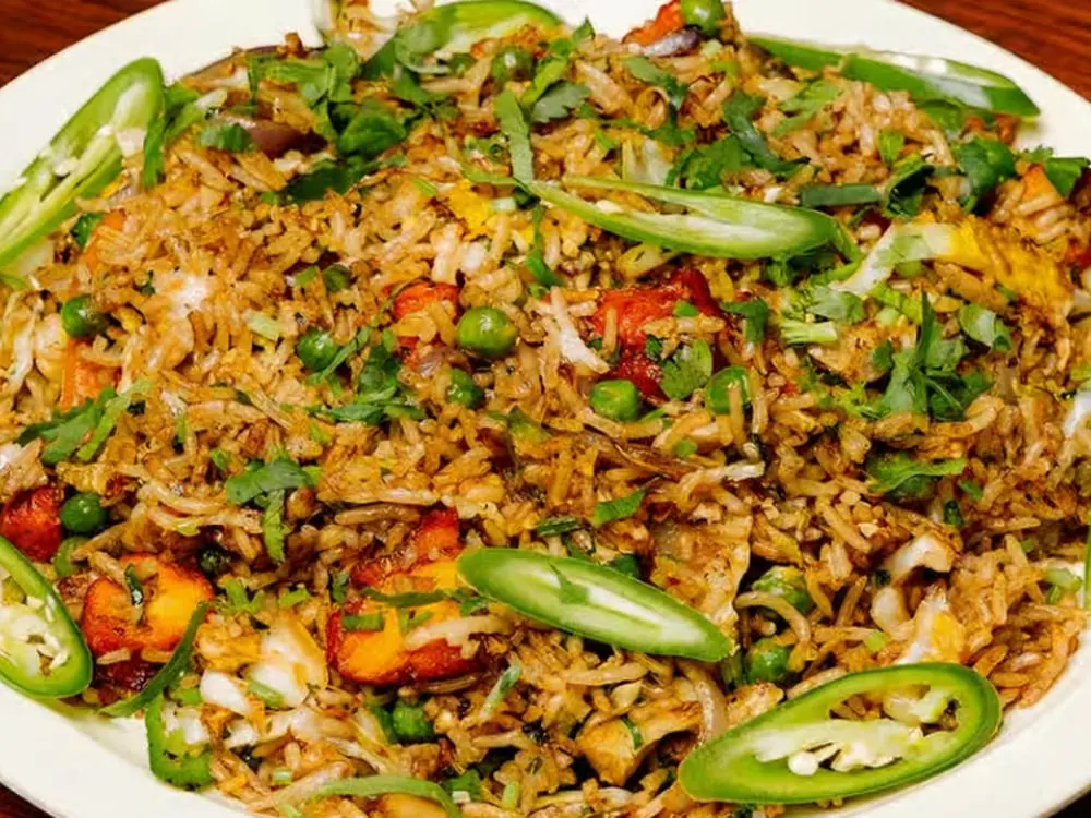 Chicken Fried Rice — Fried Rice & Noodles at Clifton Indian Restaurant and Bar, Cincinnati, OH