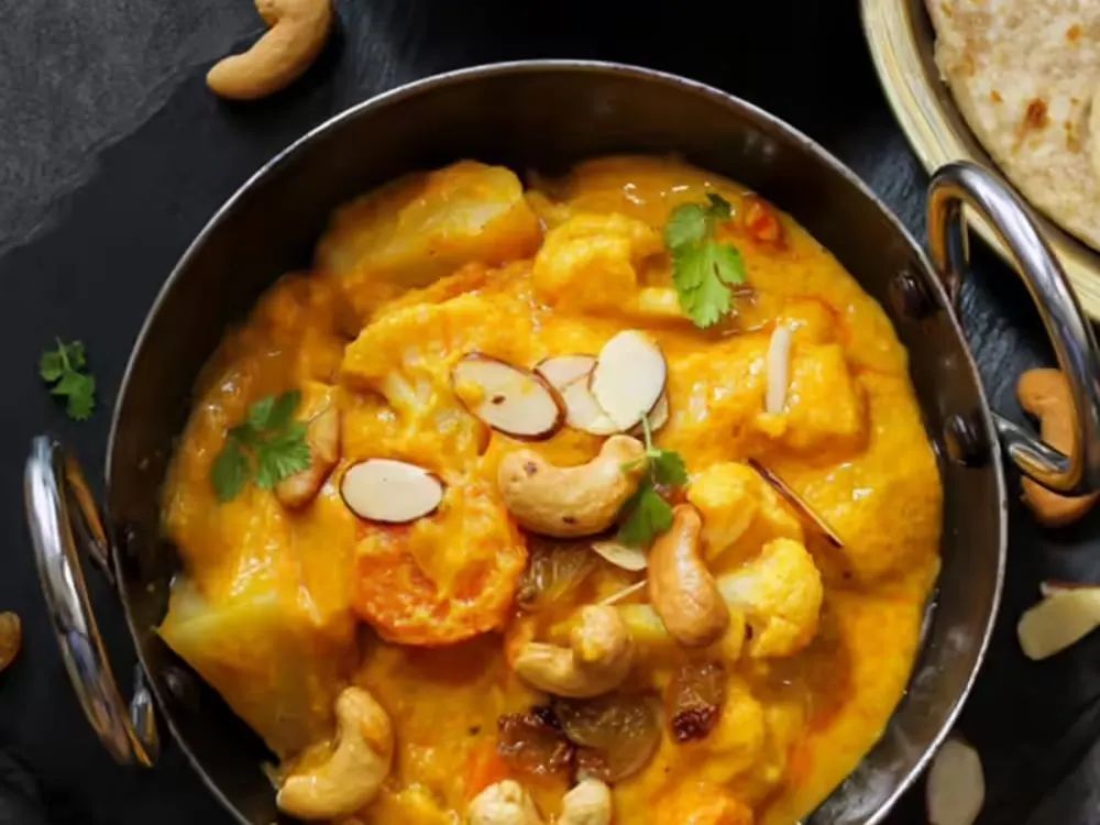 Navratan Korma — Vegetarian Specials at Clifton Indian Restaurant and Bar, Cincinnati, OH