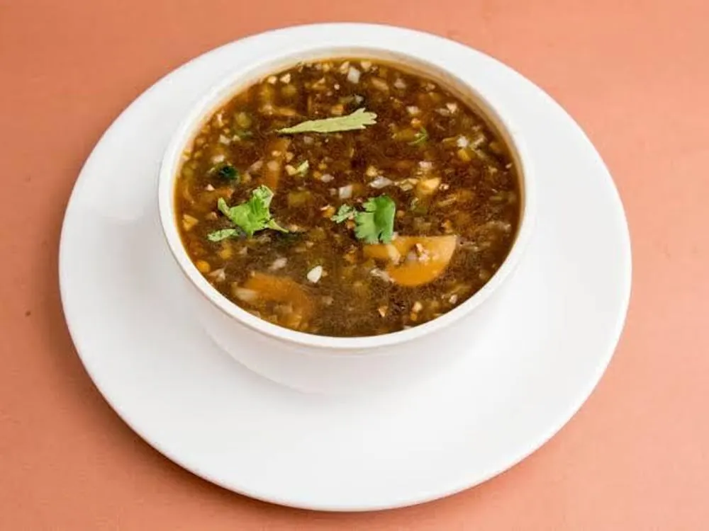 Veg Manchow Soup — Soups at Clifton Indian Restaurant and Bar, Cincinnati, OH