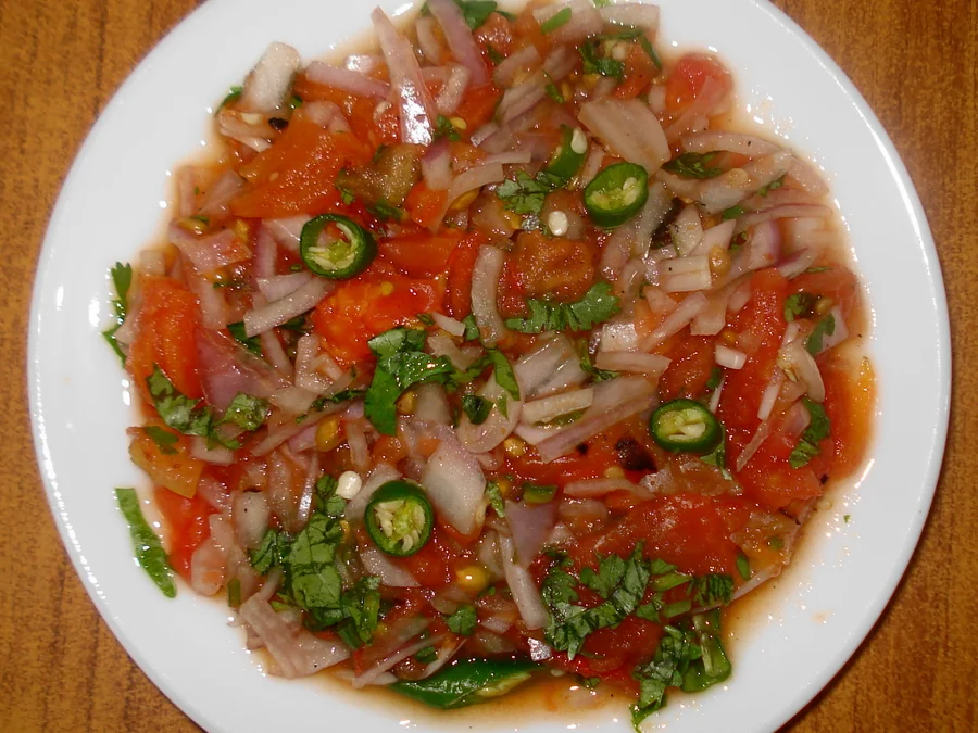 Kachumber Salad — Salads at Clifton Indian Restaurant and Bar, Cincinnati, OH