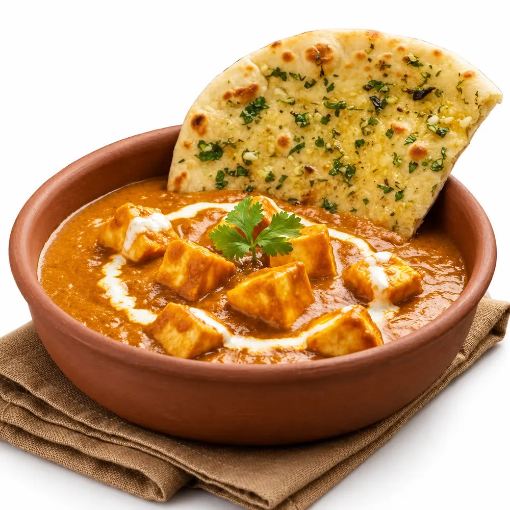 Paneer Naan — Breads at Clifton Indian Restaurant and Bar, Cincinnati, OH